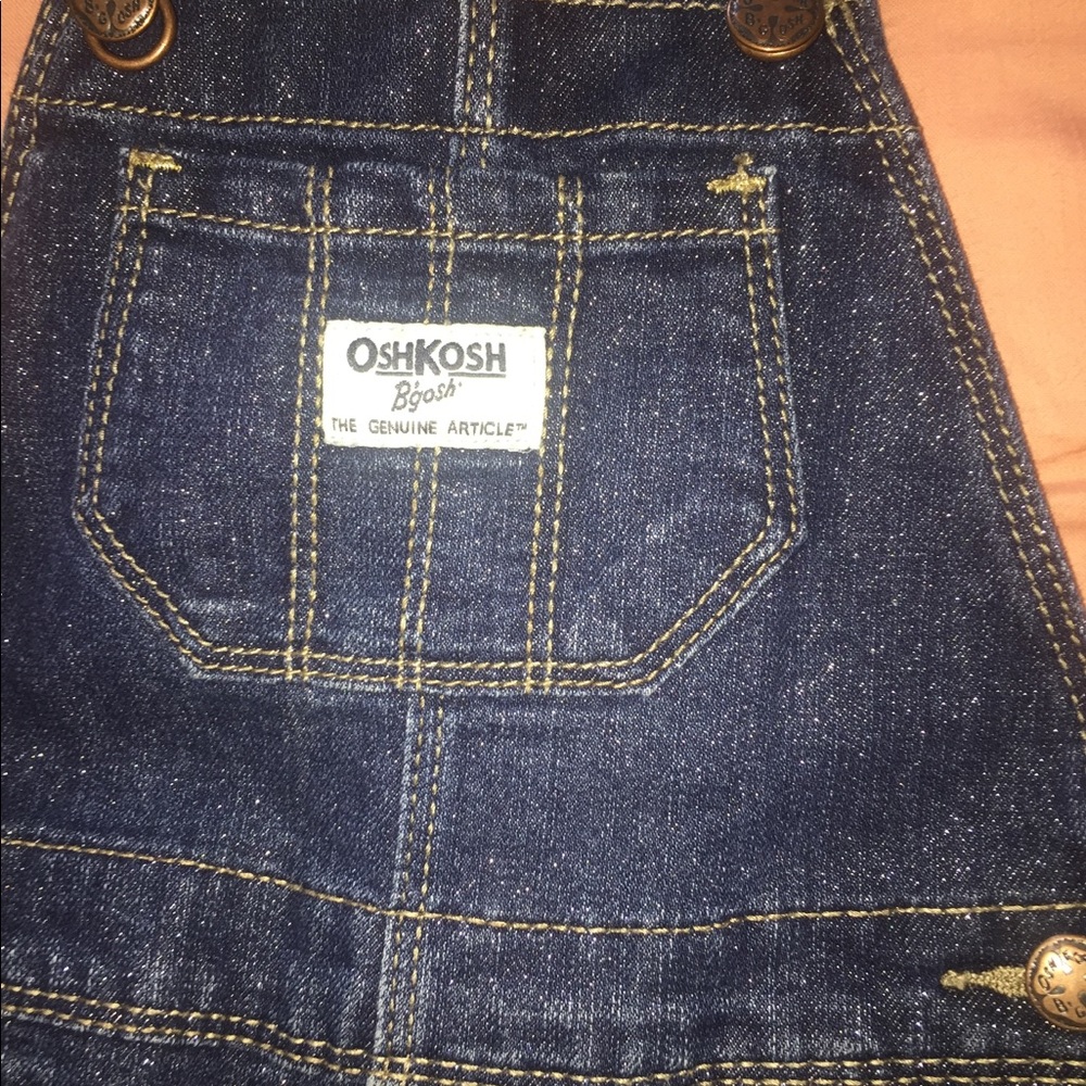 OshKosh Sparkle overalls